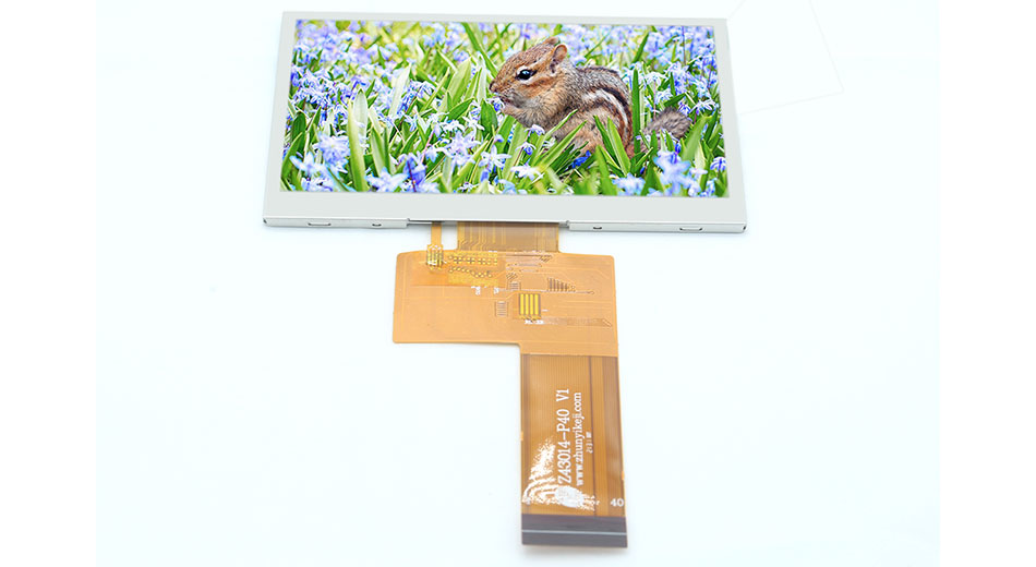 Z43014 4,3 pulgadas TFT LCD horizontal 480*272 40PIN RGB interfaz ST7283 controlador