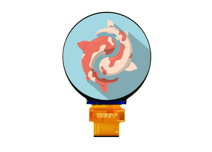 round display screen