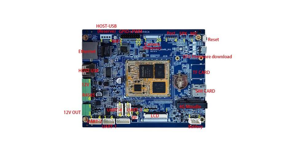 Z35014 3,5 pulgadas pantalla LCD sistema Android 320*240 ILI9488 controlador MIPI interfaz