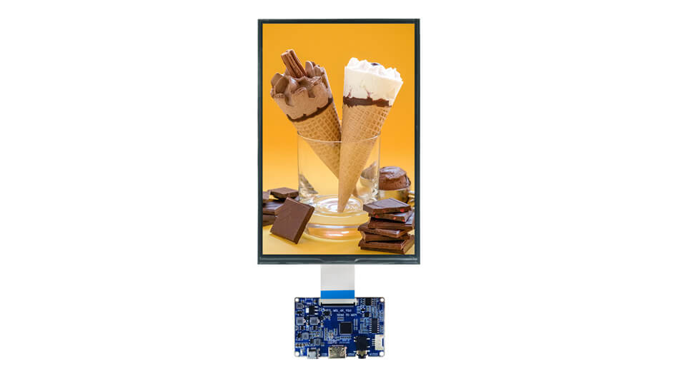 Z101020HD 800*1280 pantalla LCD de 7 pulgadas con placa controladora HDMI 300 luminancia Nits