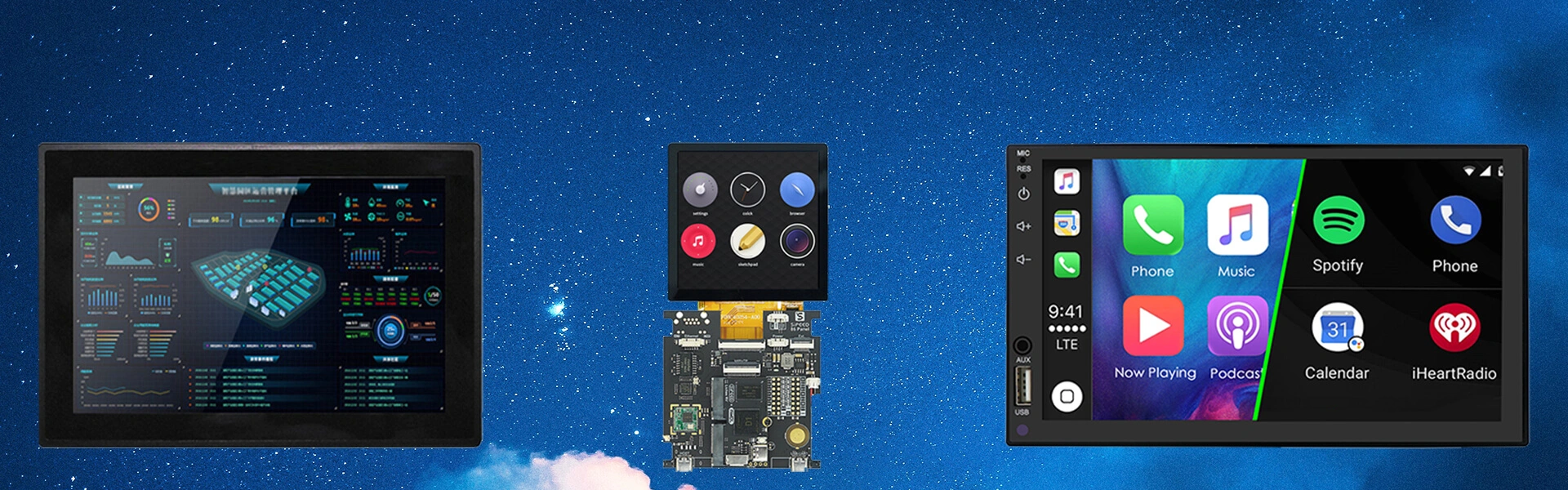 Pantalla LCD de Linux