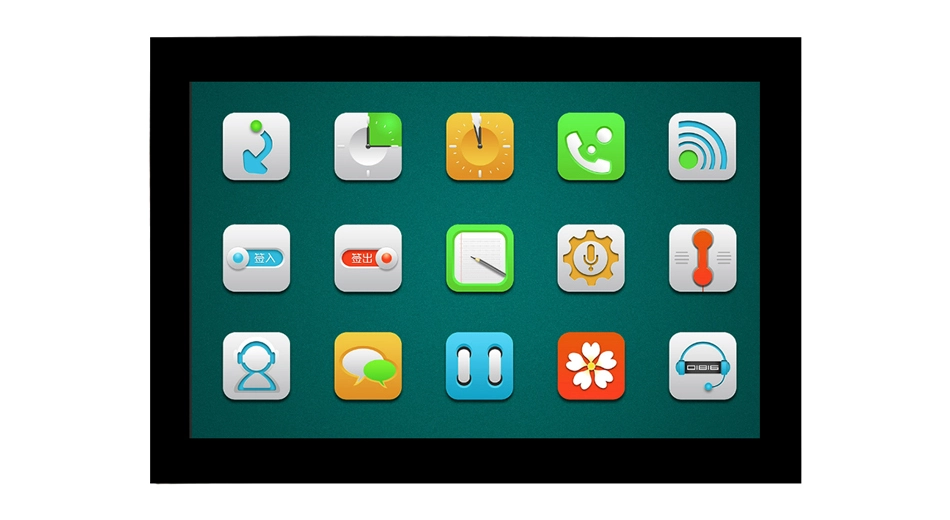 Z101033-ZC paisaje 10,1 pulgadas pantalla táctil 1280*800 LVDS IIC interfaz LCD panel