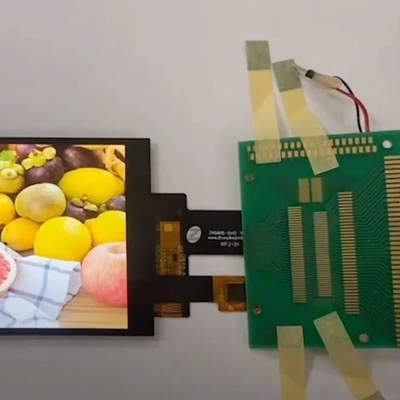Vídeo DE PRUEBA DE PANTALLA LCD TFT 720*1280 Zhunyi de 5 pulgadas, interfaz MIPI, vista de todas las direcciones
